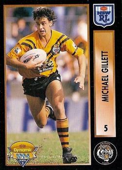 1994 Dynamic Rugby League Series 2 #5 Michael Gillett Front